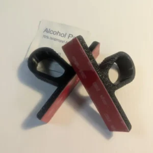 Number Plate Clips/Holders for Audi Honeycomb Grills. Simply Push Through Grill & Attach Your Plate