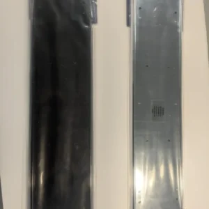 Number plate holders available in chrome or gloss black – 1 x single plate holder